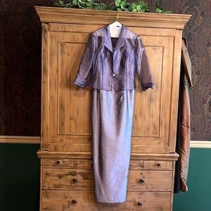 Beautiful gown with sheer jacket/mother of the bride